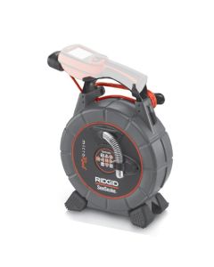 RIDGID 35188 SeeSnake L100C MicroReel Video Inspection Camera with Sonde and Counter, Pipe Inspection Camera and Transmitter (CA-350 Compatible)