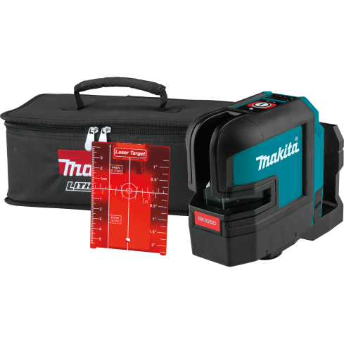 MAKITA SK105DZ 12V MAX CXT® SELF-LEVELING CROSS-LINE RED LASER (TOOL ONLY)