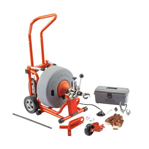 RIDGID 95732 MACHINE, STANDARD ACCESSORIES AND 5/8" X 100' (16 MM X 30.5 M) INNER CORE CABLE