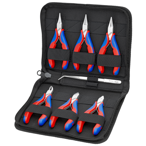 KNIPEX 00 20 16,  7 PC TOOL SET IN ZIPPER POUCH
