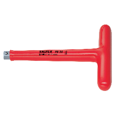 KNIPEX 98 30, 8" T-HANDLE, 3/8" DRIVE-1000V INSULATED