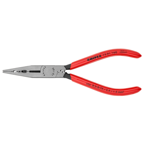 KNIPEX 13 01 160, 6 1/4" 4-IN-1 ELECTRICIANS' PLIERS-METRIC WIRE