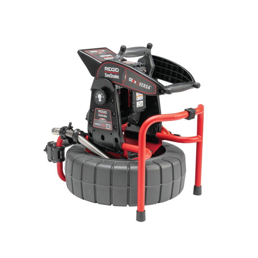 Ridgid 63673 SeeSnake Compact M40 Camera Reel with TruSense Technology,  25mm Self-Leveling Camera and 131' Push Cable