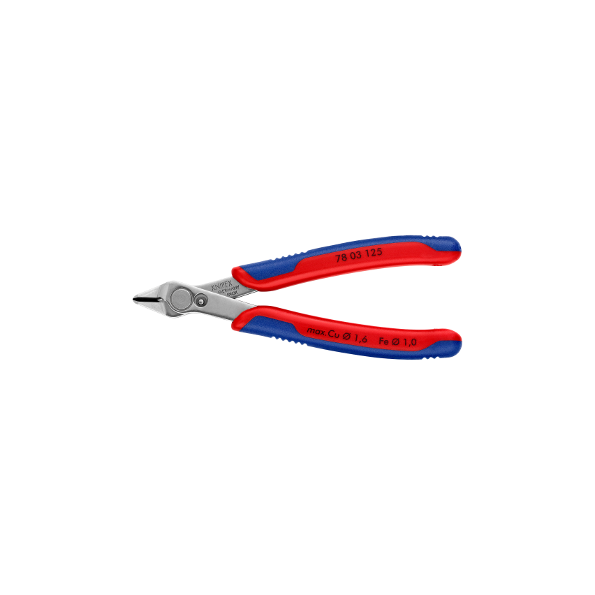 Cutting nippers for electronics KNIPEX SUPER KNIPS 78 03 125