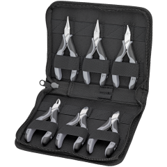 KNIPEX 00 20 17,  6 PC ESD TOOL SET IN ZIPPER POUCH