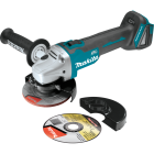 MAKITA XAG04Z 18V LXT® LITHIUM-ION BRUSHLESS CORDLESS 4-1/2” / 5" CUT-OFF/ANGLE GRINDER, NO LOCK-OFF, LOCK-ON (TOOL ONLY)