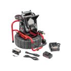 RIDGID 63818 SEESNAKE® COMPACT M40 SYSTEM, INCLUDES CS6X VERSA DIGITAL RECORDING MONITOR, 18V BATTERY AND CHARGER